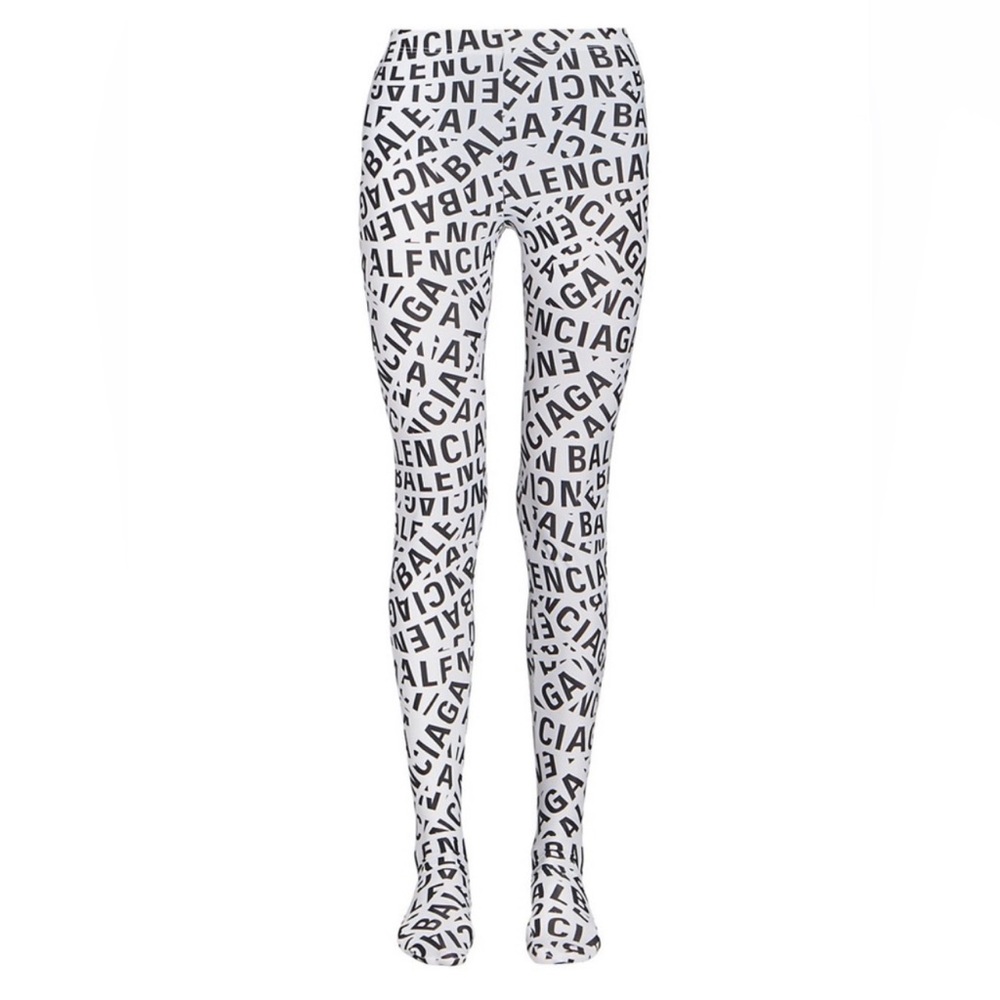 Balenciaga logo leggings. Worn once. Very Stretchy.